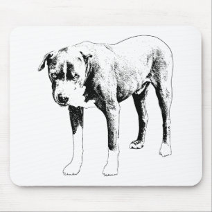 Desk Calm, Winter Focus Mouse Mat