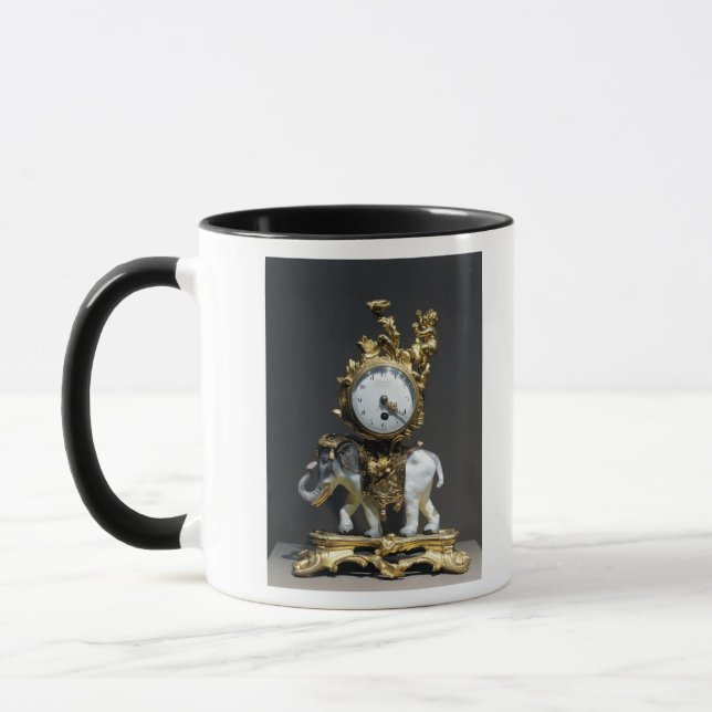 Desk clock mug (Left)