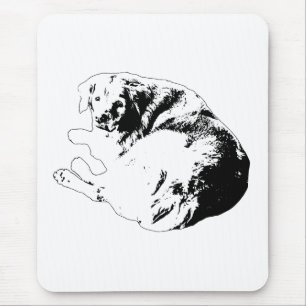 Desk Curl, Quiet Balance Mouse Mat