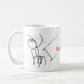 Desk Flip Guy Syntax Error Programmers' Coffee Mug