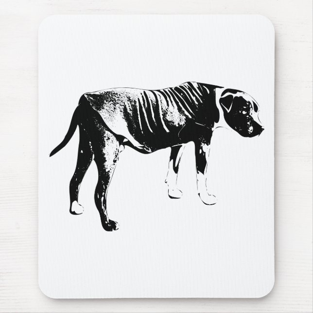 Desk Ink, Focused Calm Mouse Mat (Front)