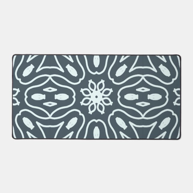 Desk Mat, A beautiful floral pattern design  Mat (Front)