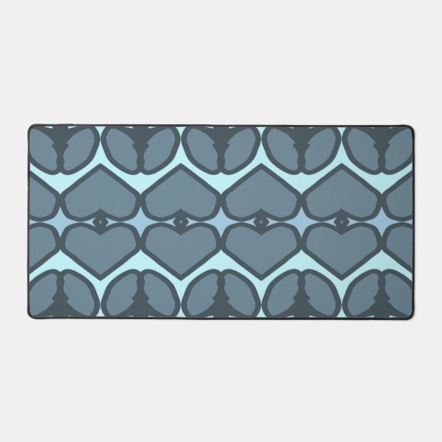 Desk Mat, a modern symmetrical creative design Desk Mat (Front)