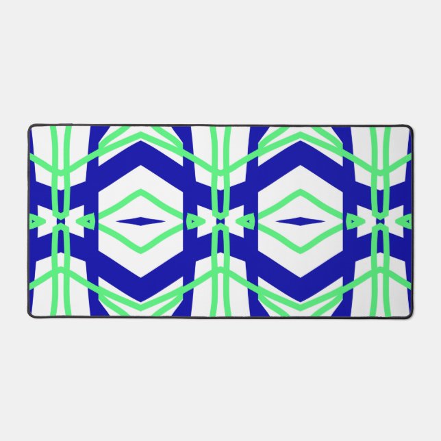 Desk Mat, An elegant multicolor classic design  De Mat (Front)