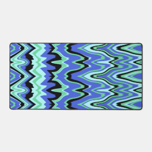 Desk Mat, An elegant multicolor zigzag design  Mat