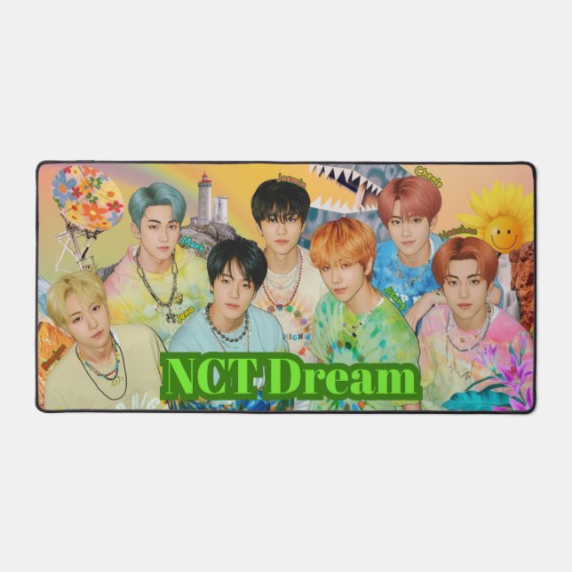 Desk Mat Mouse Pad NCT Dream (Front)