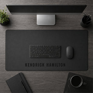 Desk Mat Personalised Name Office Desk Pad Decor