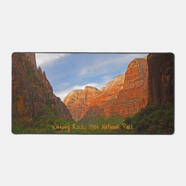 Desk Mat Weeping Rock, Utah (Front)