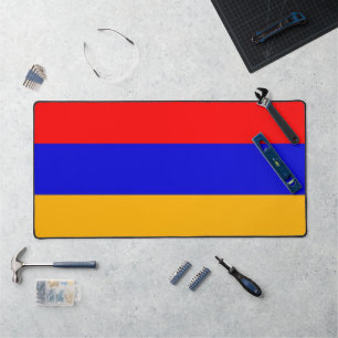 Desk Mat with flag of Armenia