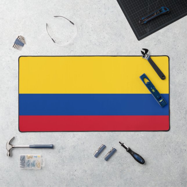 Desk Mat with flag of Colombia (Workstation)