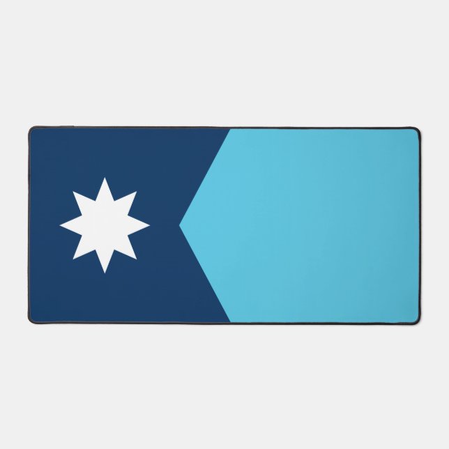 Desk Mat with flag of Minnesota, USA (Front)