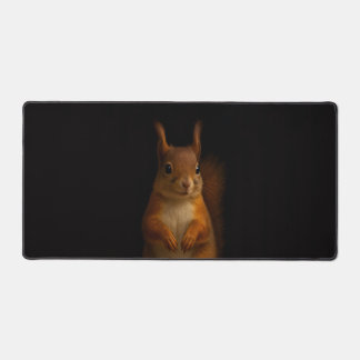 Desk Mat with Tropical Red Squirrel