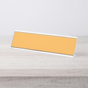 Desk Name Plate   Modern Warm Office Style