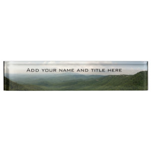 Desk Nameplate Blowing Rock, NC