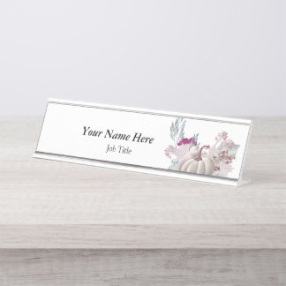 Desk Nameplate Template