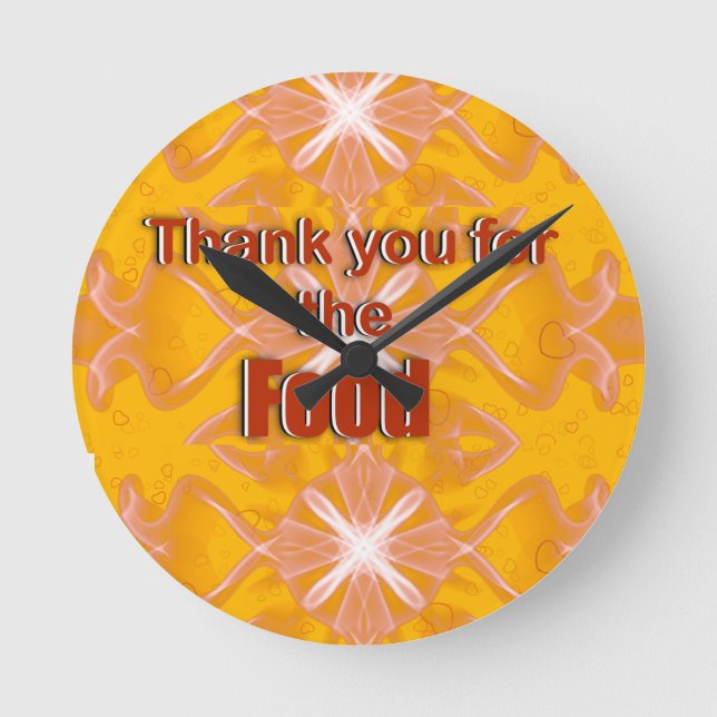 Desk Organiser Round Clock (Front)