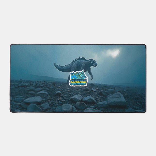 Desk pad "SUMAIN" with Deafflag design (Front)