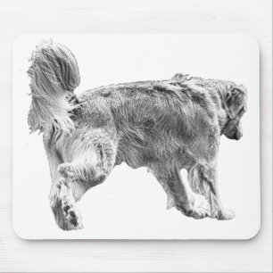 Desk Quiet Golden Mouse Mat