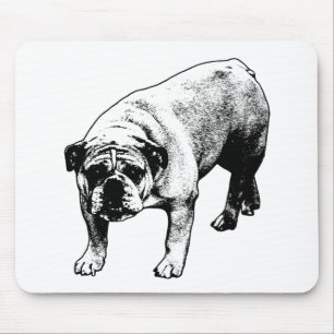 Desk Snow Quiet Mouse Mat