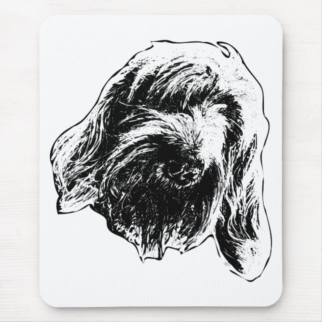 Desk Spinone Calm Mouse Mat (Front)