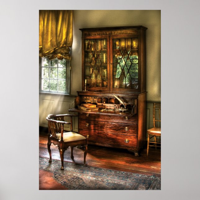 Desk - The Study Poster (Front)