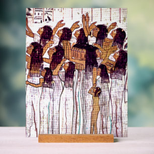 Desk top Acrylic Egyptian Art Sign