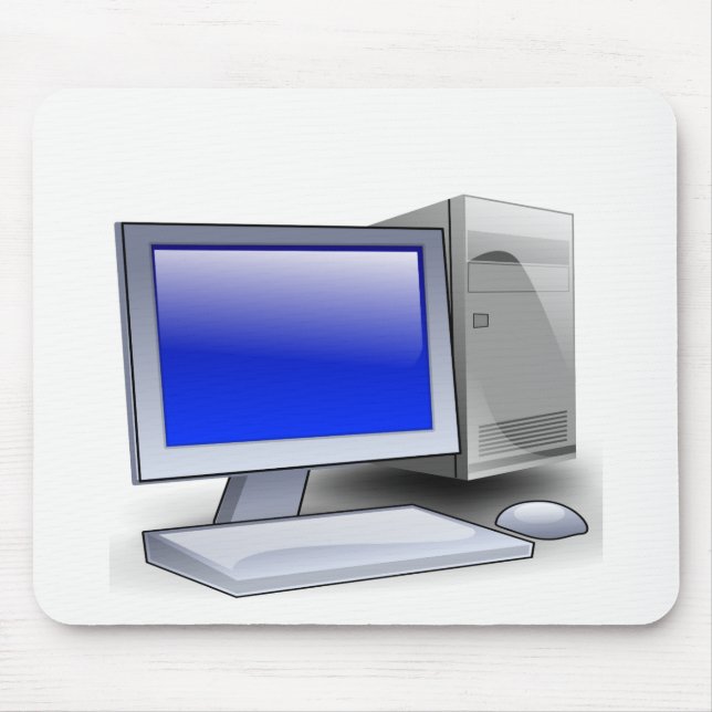 Desktop Computer Mouse Mat (Front)