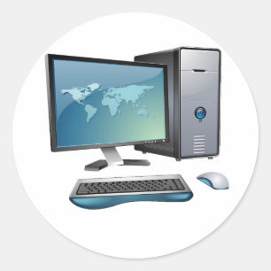Desktop Computer Stickers