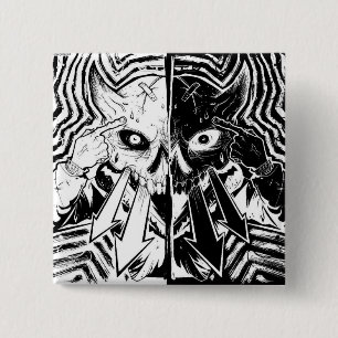 DesktopTelepathy 15 Cm Square Badge
