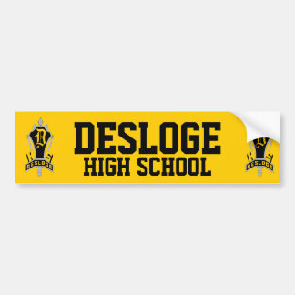 DESLOGE HIGH SCHOOL BUMPER STICKER