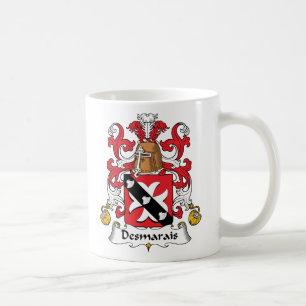 Desmarais Family Crest Coffee Mug