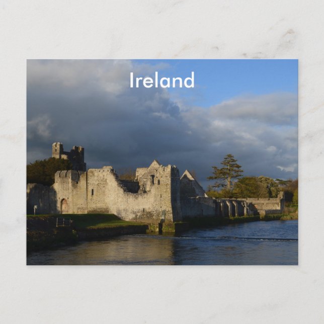 Desmond Castle in Adare Ireland Postcard (Front)