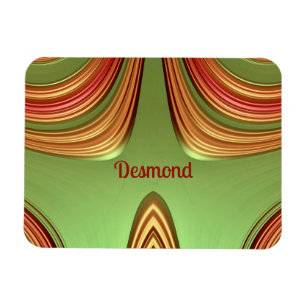 DESMOND ~ CHILDREN'S ART ~ Original Fractal ~ Magnet