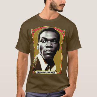 Desmond Dekker 70s Reggae Original Design T-Shirt