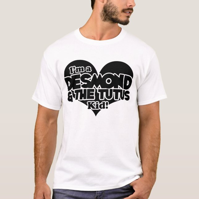 Desmond & The Tutus - Classic Black T-Shirt (Front)