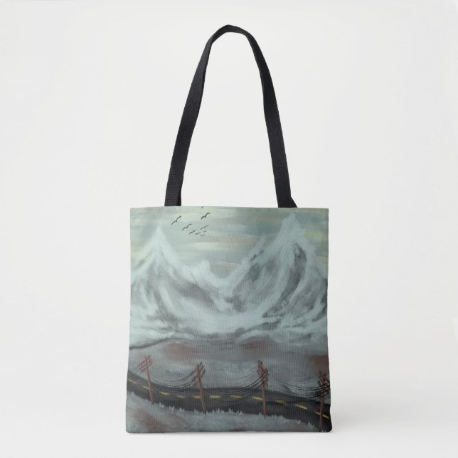 Desolate Road Tote Bag (Front)