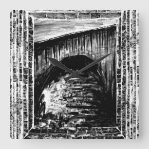Desolate Soul Square Wall Clock