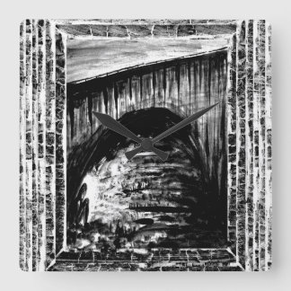 Desolate Soul Square Wall Clock