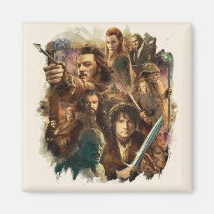 Desolation of Smaug Characters Magnet