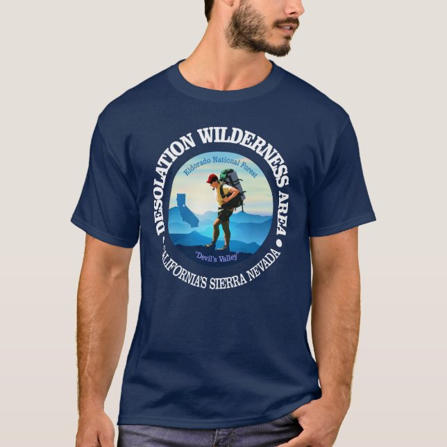 Desolation Wilderness (Hiker 4) T-Shirt (Front)