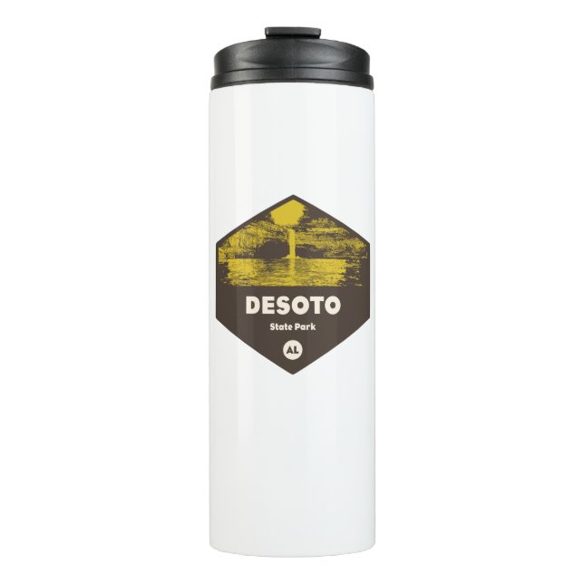 DeSoto State Park Alabama Thermal Tumbler (Front)