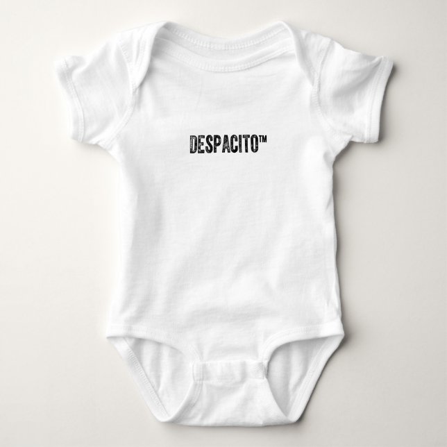 Despacito™ baby bodysuits (Front)