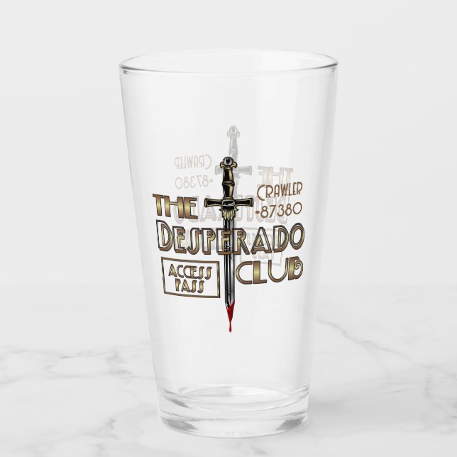 Desperado Club Glass (Front)