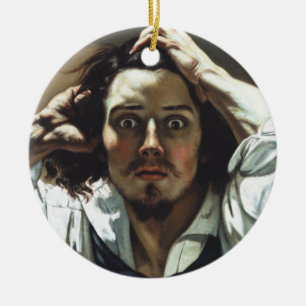 Desperate Man Ceramic Tree Decoration