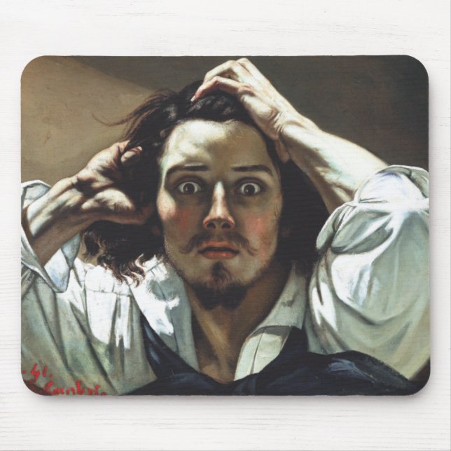 Desperate Man Mouse Mat (Front)