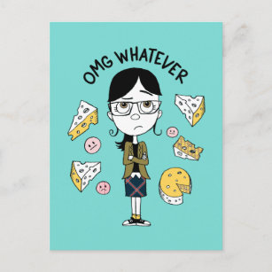 Despicable Me   Margo - OMG Whatever Postcard