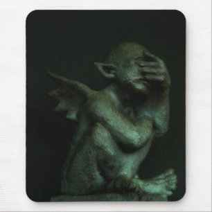 Despondent Gargoyle Mouse Mat