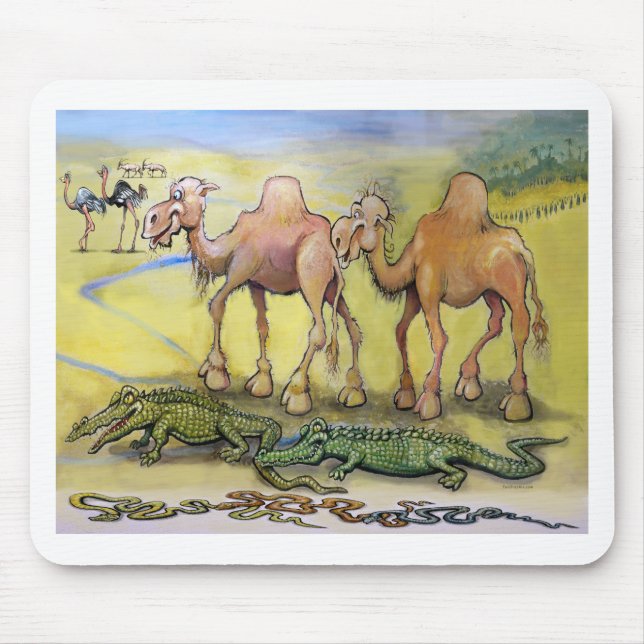 Dessert Beasts Mouse Mat (Front)