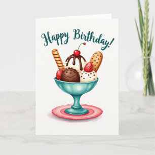 Dessert Delight Birthday Card