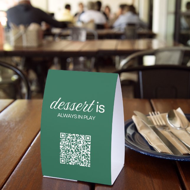 Dessert Is Always In Play | Green Golf QR code (Insitu(Restaurant))